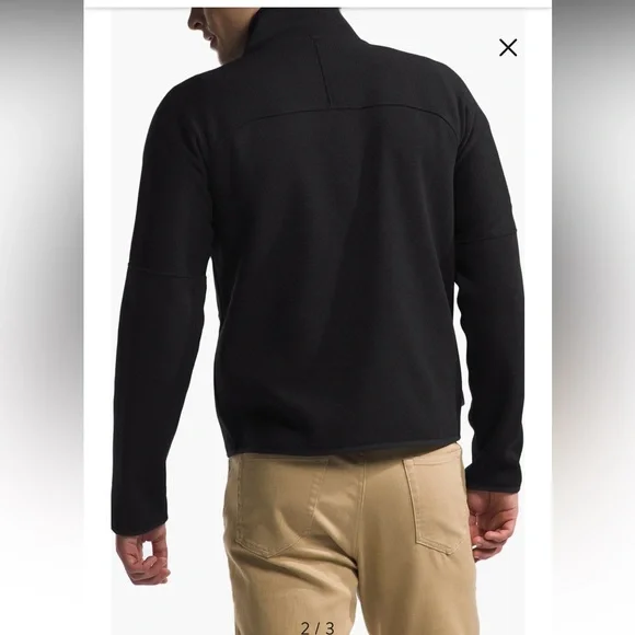 The North Face Front Range Black Fleece Jacket NWT - Picture 3 of 8